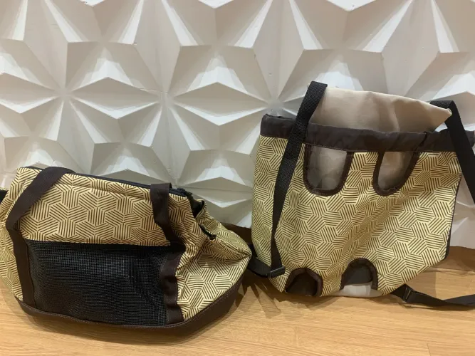 Conjunto bolsa pet NOVAS