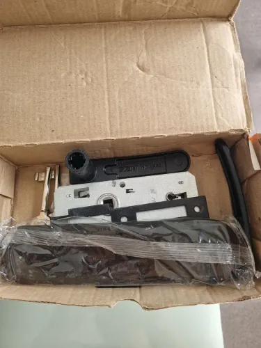 Fechadura Stam Preta porta interna