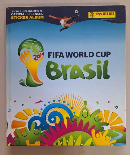 Álbum Completo Capa Dura Copa 2014 + figurinhas extras
