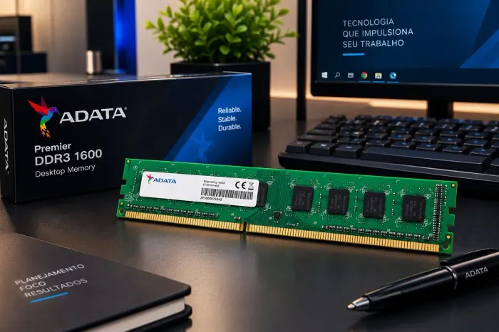 Memória RAM DDR3L ADATA XPG Premier 8GB 1.6GHz 240 Pinos RDIMM