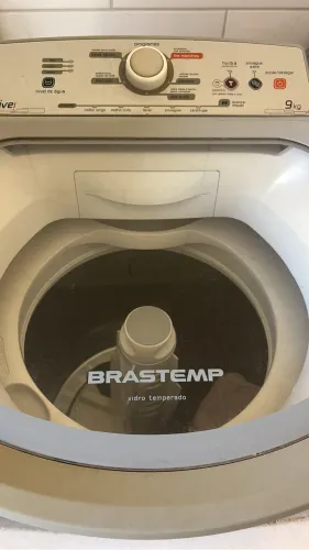 Máquina de lavar - Brastemp 9k Cuba inox