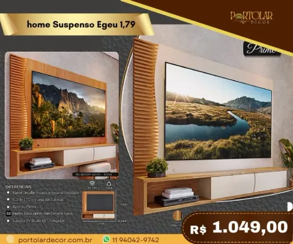 Home Suspenso Egeu 1,79 a pronta entrega