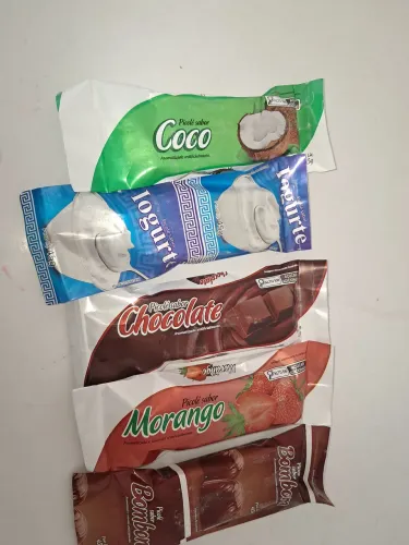 Picolé cremoso direto da fábrica