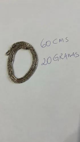 Corrente de Prata Peruano Bali Original 60cm