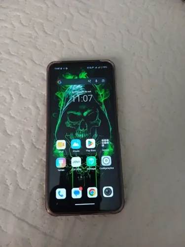 Troco celular Jovi y21 aprova de água bateria de 6.500 mah celular zerado