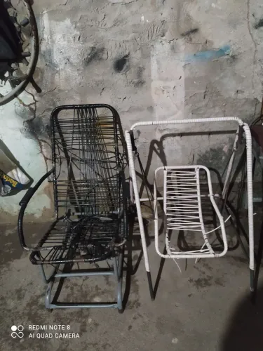 Cadeira de balanço e balanço infantil
