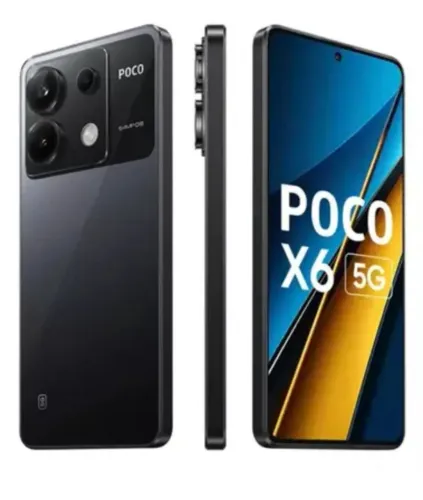 Xiaomi POCO X6 5G - 256GB + 12GB RAM - Novo, Lacrado