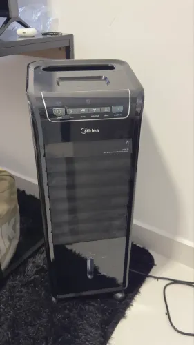 Climatizador de Ar Frio, 60w, 4,5L, Midea Preto 110V, AKAP1,