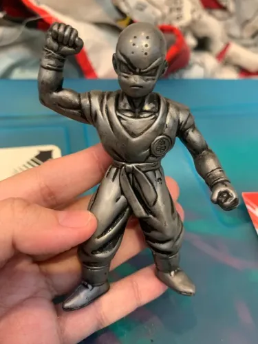 boneco kuririn dragon ball burger king americano importado anos 2000