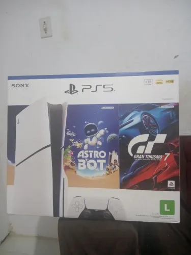 Caixa ps5 completa 