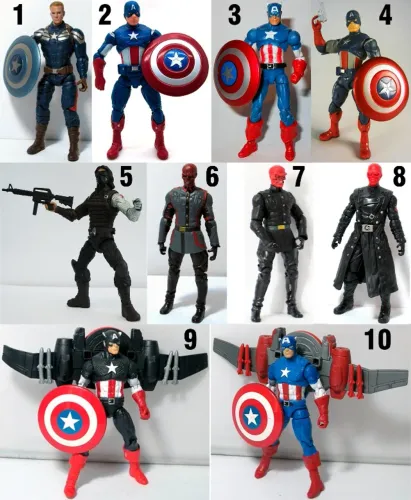 MARVEL UNIVERSE CAPITÃO AMERICA