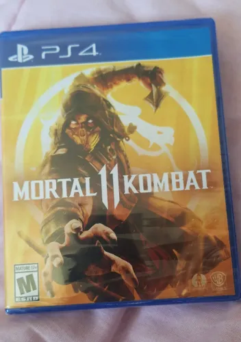 Jogo Mortal Kombat 11 de PS4,perfeito estado novo