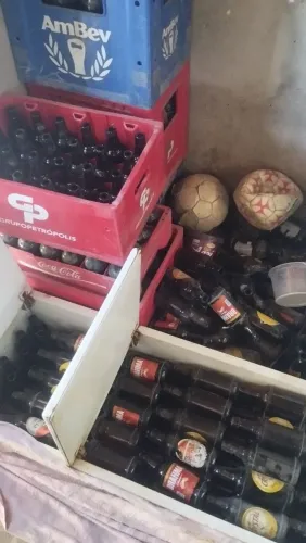 Garrafas de litrinho, litrão e 600 ml