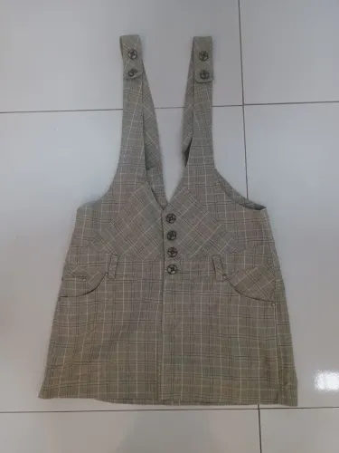 Jardineira Feminina 100% algodão