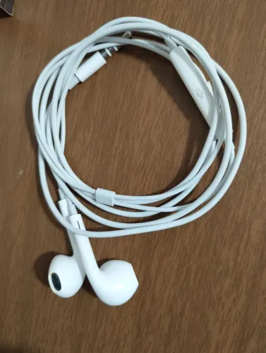 Fone original da Apple de fio