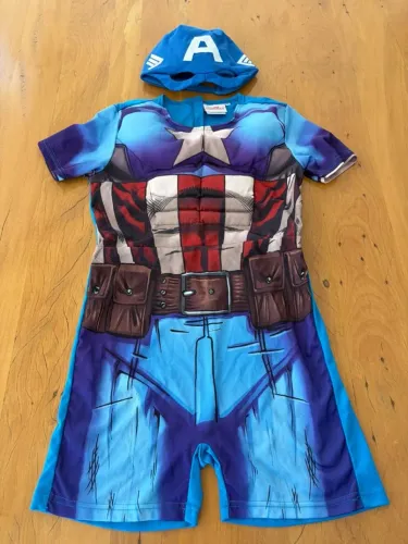 Fantasia Capitão América - Tamanho 10