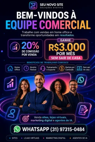 Representante comercial home office