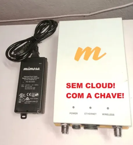 1 Mimosa B5c Sem Cloud com a Key + 1 Fonte Poe Original