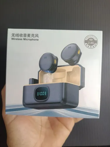 Microfone de lapela sem fio (Wireless)