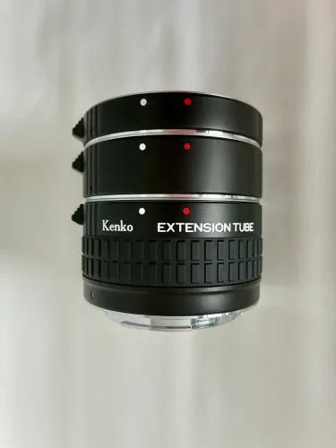Kit de Tubos de Extensão Macro Kenko DG (12mm, 20mm, 36mm) - Canon EF