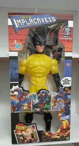 Boneco HERÓIS MARVEL. Aqui na LOJA FABGAMES. 