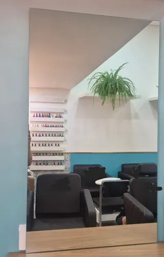 Espelho para salão ou barbearia com Led