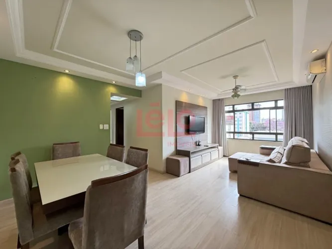 Apartamento mobiliado para alugar no Edifício Barra Velha na Vila Marumby em Maringá com 3