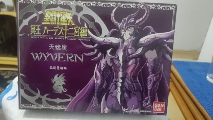 Radamanthys de Wyvern Bandai 2004 Die Cast Hades Cavaleiros do Zodíaco Original