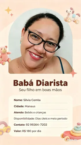 Babá e folguista