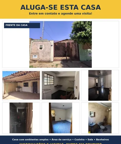 Alugo casa no bairro tarumã