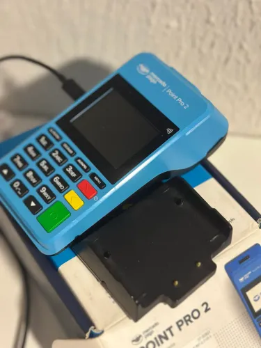 Maquininha Mercado Pago Point Pro 2 funcionando perfeitamente