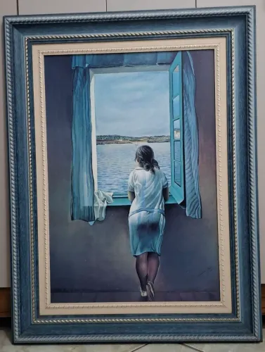 Menina Na Janela (1925) De Salvador Dalí