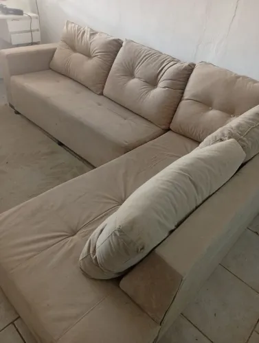 Sofá 2 é 3 lugares vira cama