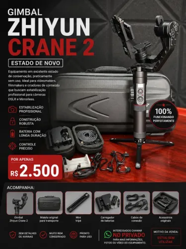Gymball zhiyun crane 2