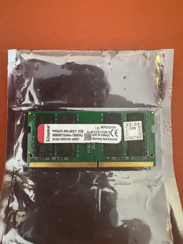 Memória ram 8 gb - notebook Kingston 3200 hz