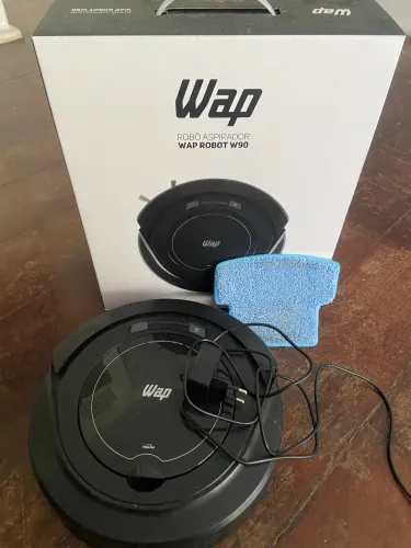 WAP Aspirador de Pó Robô ROBOT W90 3 em 1, Automático, 250ml