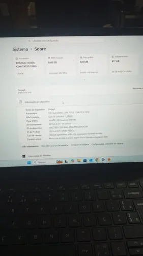 Notebook Dell Inspiron 15 if5-i1300 -A30P