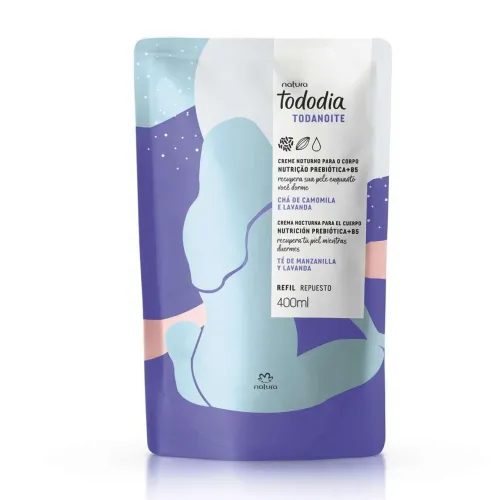REFIL DE HIDRATANTE CHÁ DE CAMOMILA E LAVANDA 400ml