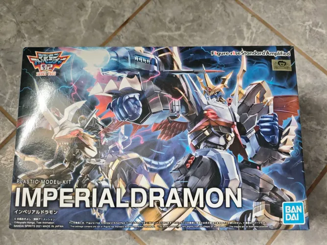 ImperialDramon Modelo Kit Figurerise Standart Amplifiel Bandai