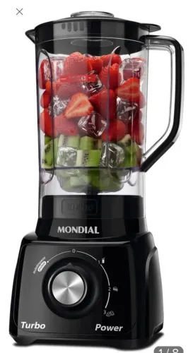 Liquidificador Turbo Power Mondial 550W L-99 FB