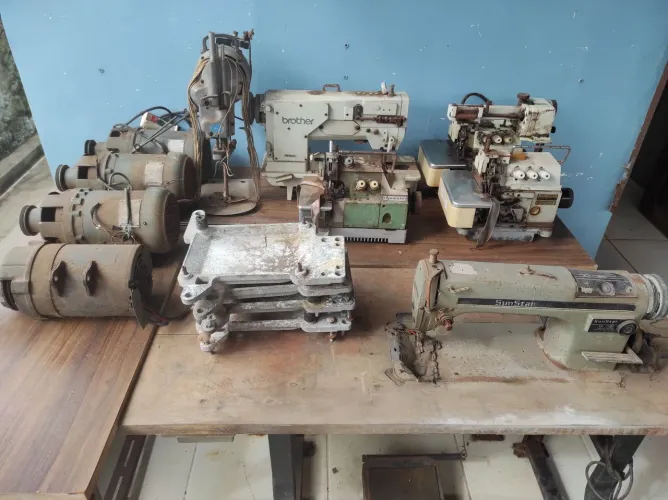 5 máquinas de costura