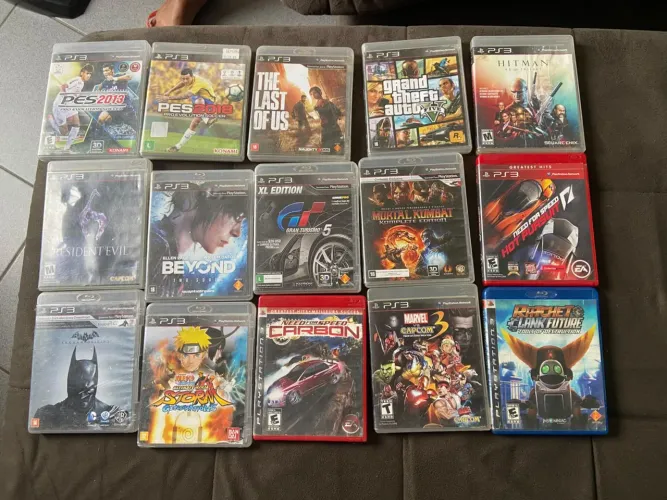 Jogos de PS3 original , funcionando perfeitamente