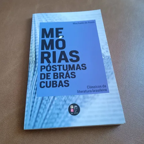 Livro Memórias póstumas de Brás Cubas