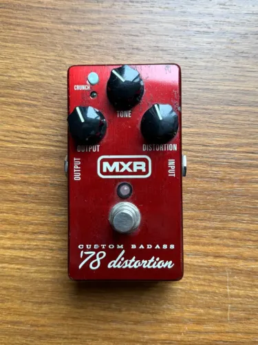 Pedal MXR Custom Badass 78 Distortion 