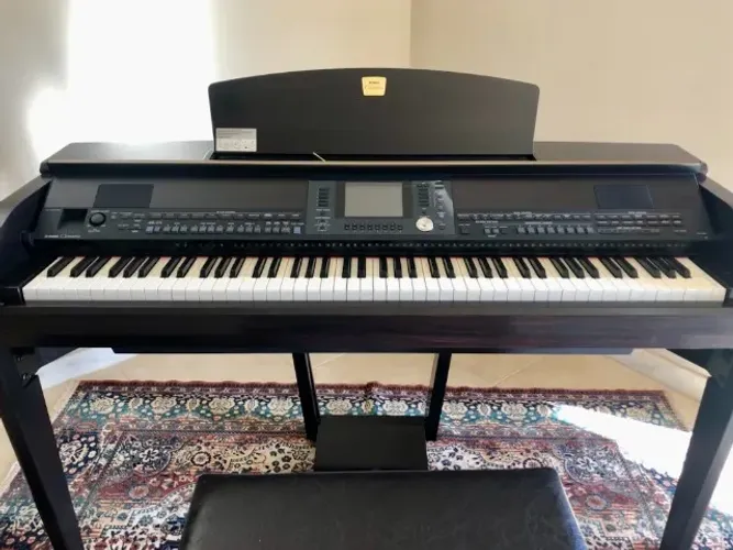 Piano Digital Yamaha Clavinova CVP-505 88 Teclas 127/220v Superconservado