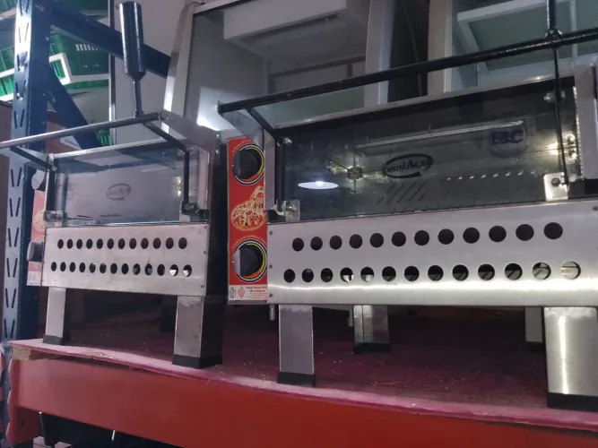 Forno Industrial Refratário Infravermelho 0,60m para pizza
