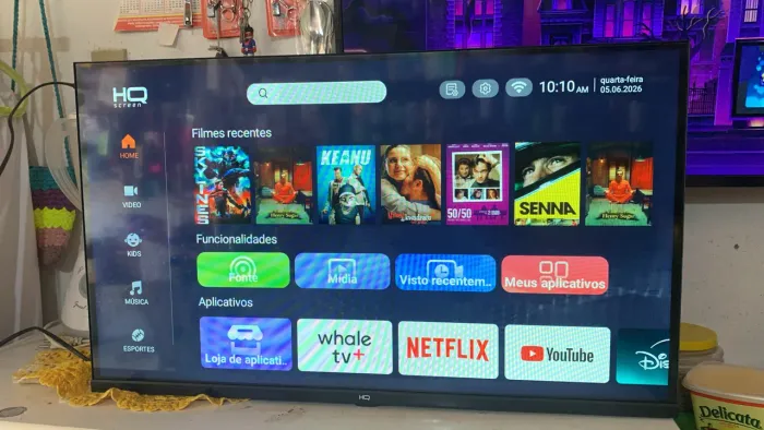 Vendo tv nova na caixa 32* polegadas Marca hq ( muito boa) motivo Porque Ganhei Uma maior 