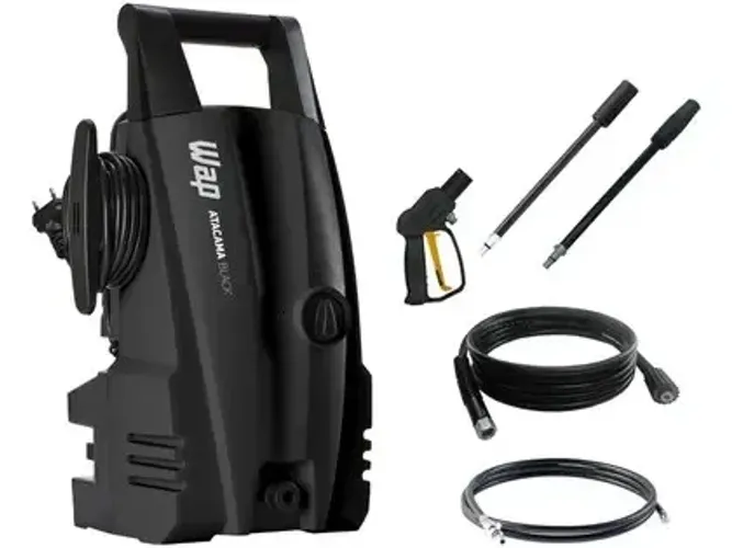 Lavadora de Alta Pressão e Desobstruidora WAP 1500PSI 1400W Atacama Black Ultra -110V