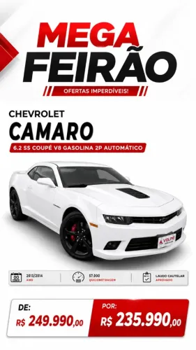 Chevrolet Camaro SS 6.2 V8 16V 2014