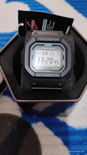 Relógio Casio G-Shock DW 5600 UE TOUCH SOLAR